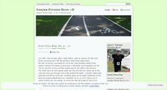 Desktop Screenshot of geezerfitnessblog.wordpress.com