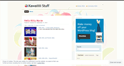 Desktop Screenshot of kawaiiiii.wordpress.com
