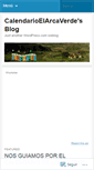 Mobile Screenshot of calendarioelarcaverde.wordpress.com