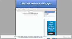 Desktop Screenshot of mustafaresume.wordpress.com