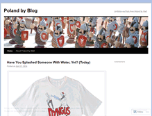 Tablet Screenshot of polandbymail.wordpress.com