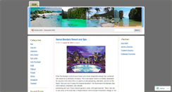 Desktop Screenshot of beachtravel.wordpress.com
