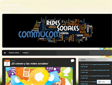 Tablet Screenshot of commucom.wordpress.com