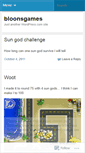 Mobile Screenshot of bloonsgames.wordpress.com