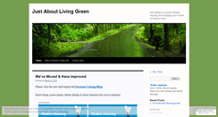 Desktop Screenshot of greenerlivinginfo.wordpress.com