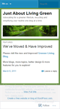 Mobile Screenshot of greenerlivinginfo.wordpress.com