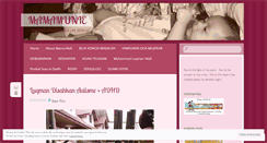 Desktop Screenshot of mamamunie.wordpress.com