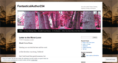 Desktop Screenshot of fantasywriter234.wordpress.com