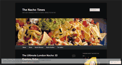 Desktop Screenshot of nachotimes.wordpress.com