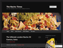 Tablet Screenshot of nachotimes.wordpress.com