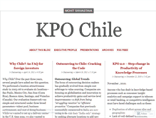 Tablet Screenshot of kpochile.wordpress.com