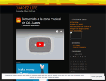 Tablet Screenshot of juarezlife.wordpress.com