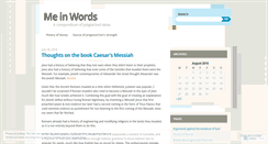 Desktop Screenshot of meinwords.wordpress.com