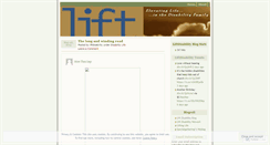 Desktop Screenshot of liftdisability.wordpress.com