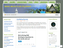 Tablet Screenshot of bedulbelau.wordpress.com