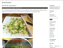 Tablet Screenshot of pearlbarley.wordpress.com