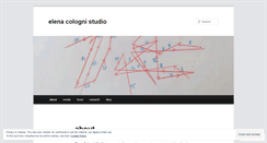 Desktop Screenshot of elenacologni.wordpress.com