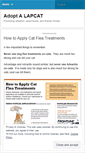 Mobile Screenshot of lapcats.wordpress.com