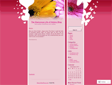 Tablet Screenshot of amarie93.wordpress.com