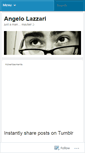 Mobile Screenshot of angelolazzari.wordpress.com