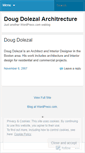 Mobile Screenshot of dolezalarchitrecture.wordpress.com