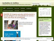 Tablet Screenshot of incluidos.wordpress.com