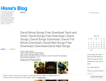 Tablet Screenshot of hisna.wordpress.com