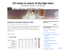 Tablet Screenshot of cdrocket.wordpress.com