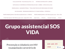 Tablet Screenshot of grupososvida.wordpress.com
