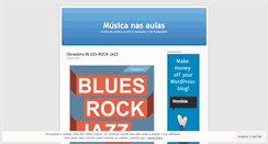 Desktop Screenshot of musicanasaulas.wordpress.com