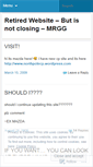 Mobile Screenshot of mrgg.wordpress.com