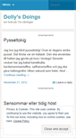 Mobile Screenshot of dollysdoings.wordpress.com
