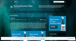 Desktop Screenshot of bluekrackmunky.wordpress.com