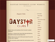 Tablet Screenshot of daystarclubs.wordpress.com