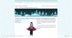 Desktop Screenshot of fancydressoutfitters.wordpress.com