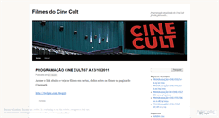 Desktop Screenshot of filmesdocinecult.wordpress.com