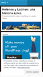 Mobile Screenshot of helenosylatinos.wordpress.com