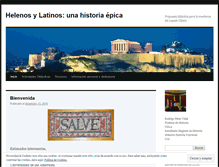 Tablet Screenshot of helenosylatinos.wordpress.com