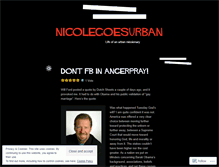 Tablet Screenshot of nicolegoesurban.wordpress.com