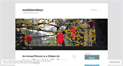 Desktop Screenshot of mobiletrenkleyc.wordpress.com