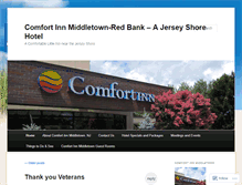 Tablet Screenshot of comfortinnmiddletown.wordpress.com