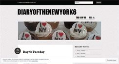 Desktop Screenshot of diaryofthenewyork6.wordpress.com