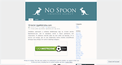 Desktop Screenshot of nospoonad.wordpress.com