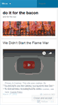 Mobile Screenshot of doitforbacon.wordpress.com