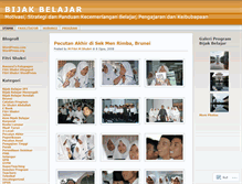 Tablet Screenshot of bijakbelajar.wordpress.com