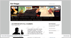 Desktop Screenshot of earlwstaggs.wordpress.com
