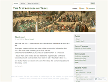 Tablet Screenshot of metropolisontrial.wordpress.com