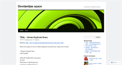 Desktop Screenshot of devdamljas.wordpress.com