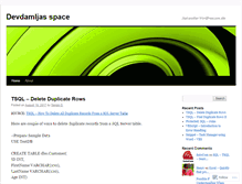 Tablet Screenshot of devdamljas.wordpress.com