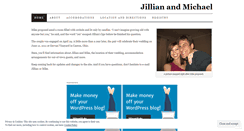 Desktop Screenshot of jillianandmichael.wordpress.com